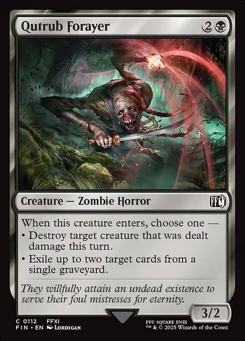 Qutrub Forayer from Final Fantasy (Common)