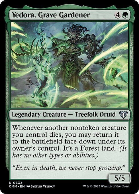 Yedora, Grave Gardener from Commander Masters (Uncommon)