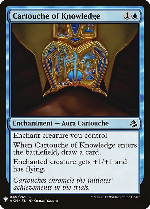 Cartouche of Knowledge from The List (Common)