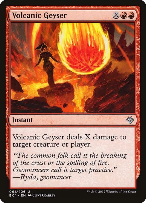 Volcanic Geyser from Archenemy: Nicol Bolas (Uncommon)