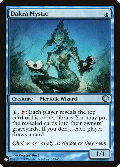 Dakra Mystic from The List (Uncommon)