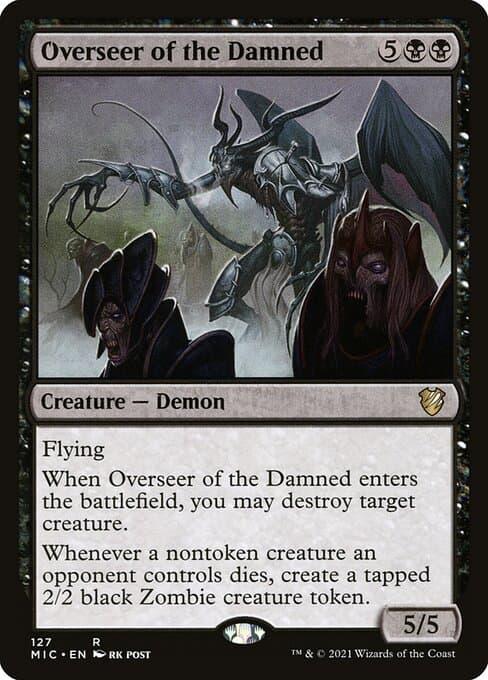 Overseer of the Damned from Midnight Hunt Commander (Rare)
