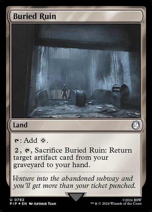 Buried Ruin from Fallout (Uncommon)