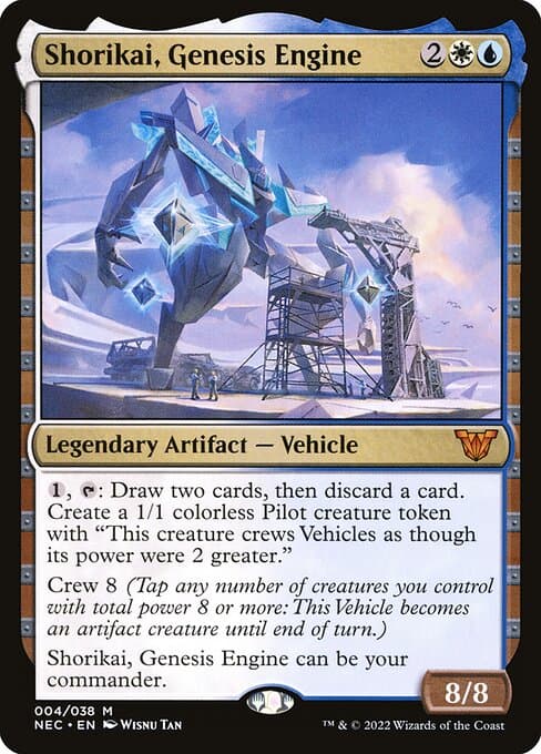Shorikai, Genesis Engine from Neon Dynasty Commander (Mythic)