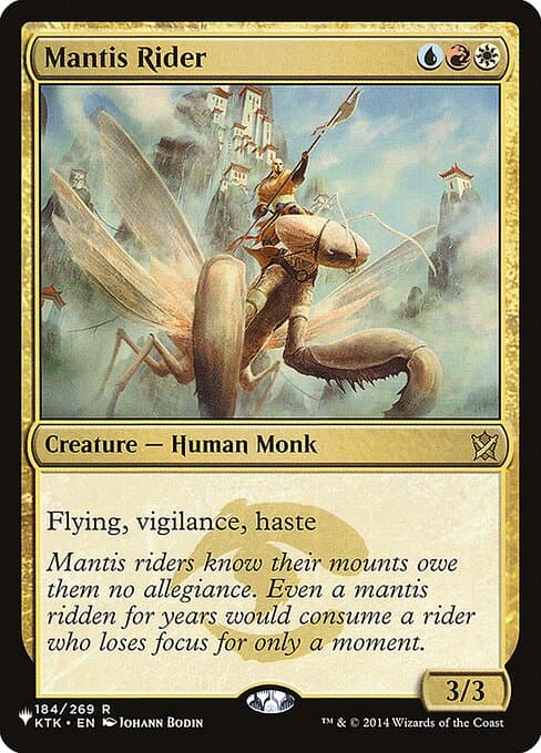 Mantis Rider from The List (Rare)