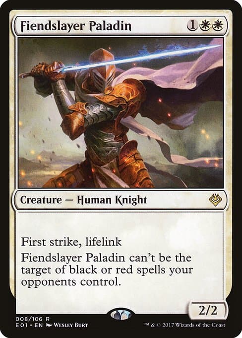Fiendslayer Paladin from Archenemy: Nicol Bolas (Rare)