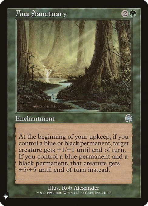 Ana Sanctuary from The List (Uncommon)
