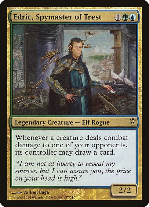 Edric, Spymaster of Trest from Conspiracy (Rare)