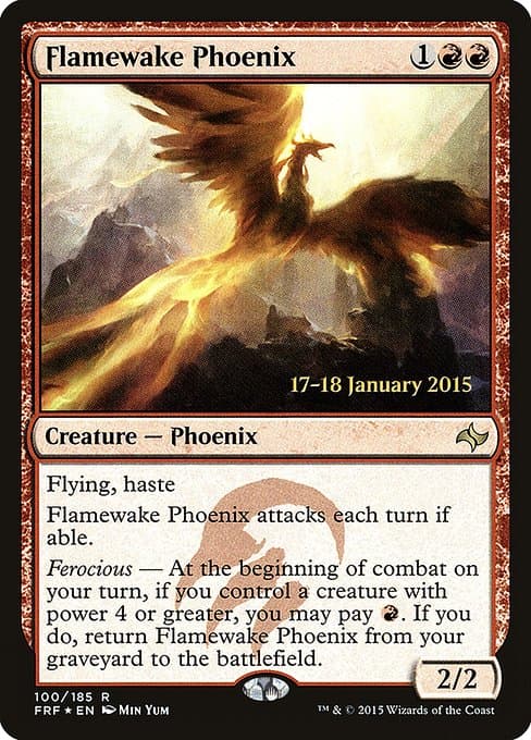 Flamewake Phoenix from Fate Reforged Promos (Rare)