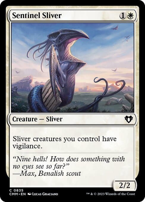 Sentinel Sliver from Commander Masters (Common)