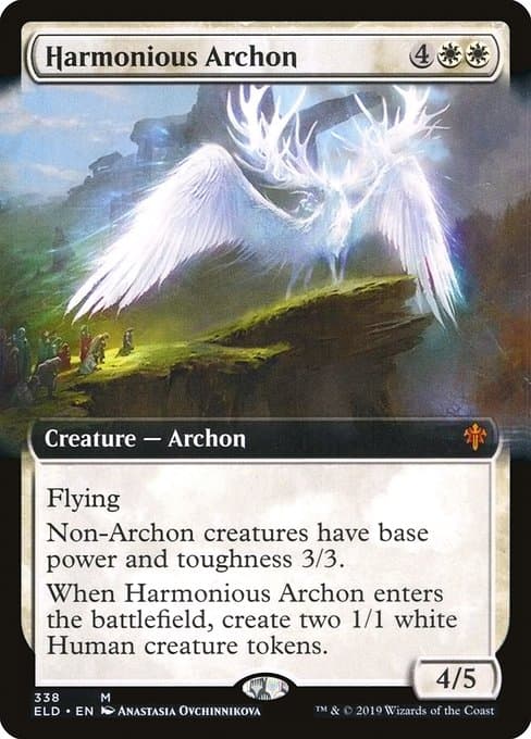 Harmonious Archon from Throne of Eldraine (Mythic)
