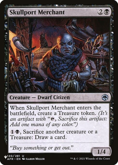 Skullport Merchant from The List (Uncommon)