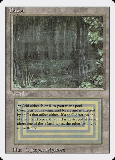 Bayou from Revised Edition (Rare)