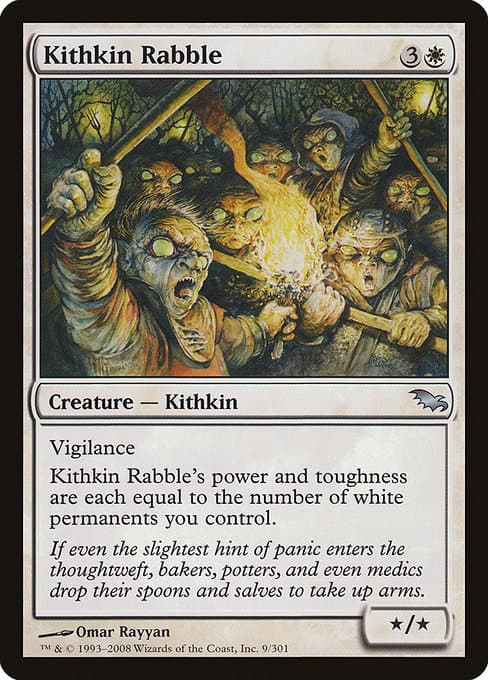 Kithkin Rabble from Shadowmoor (Uncommon)