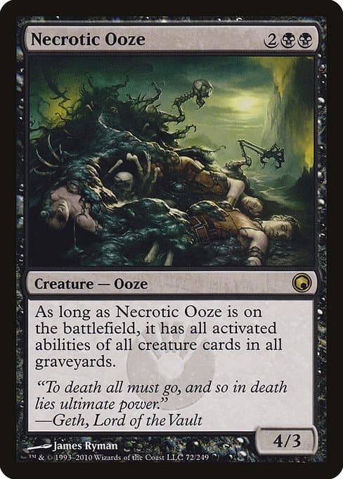 Necrotic Ooze from Scars of Mirrodin (Rare)