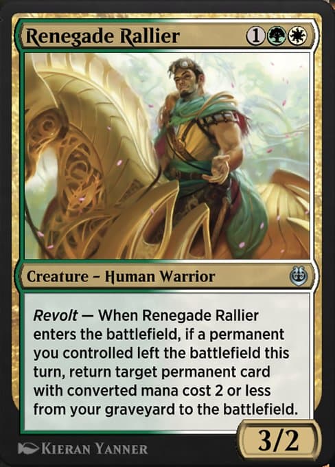 Renegade Rallier from Kaladesh Remastered (Uncommon)