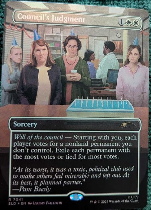 Council's Judgment from Secret Lair Drop (Rare)