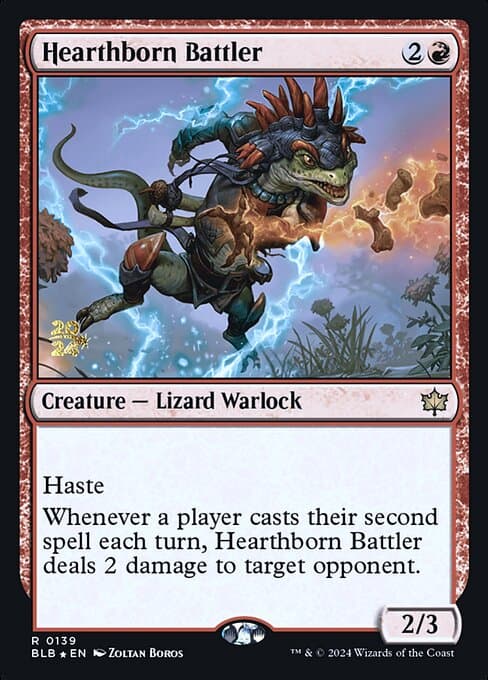 Hearthborn Battler from Bloomburrow Promos (Rare)