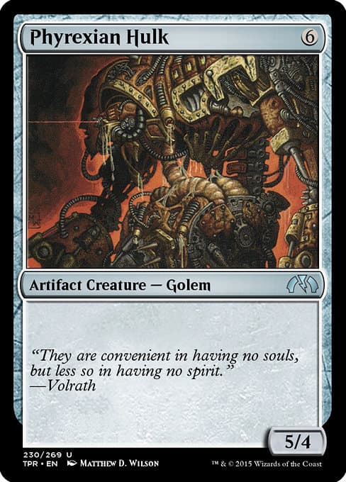 Phyrexian Hulk from Tempest Remastered (Uncommon)