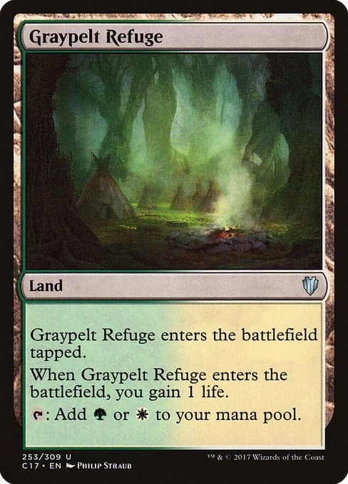 Graypelt Refuge from Commander 2017 (Uncommon)
