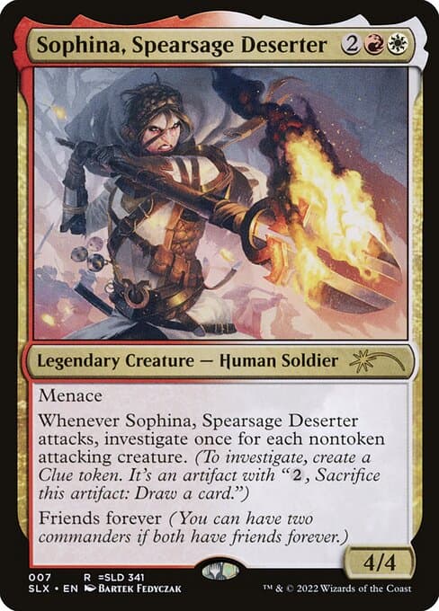 Sophina, Spearsage Deserter (Rare)
