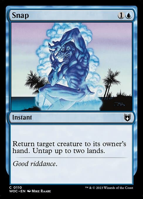 Snap from Wilds of Eldraine Commander (Common)