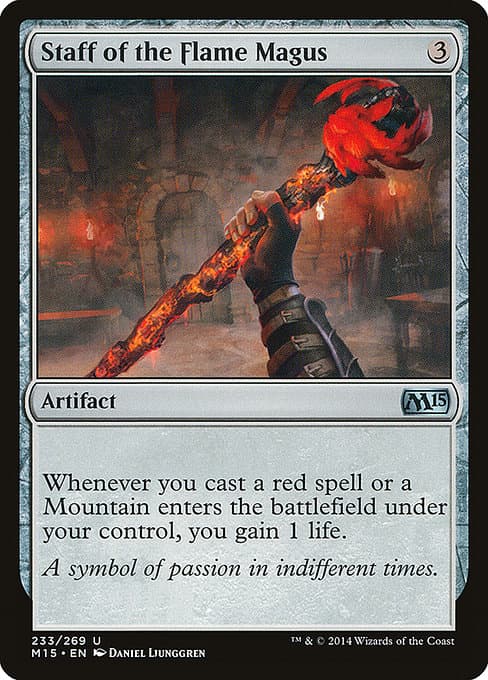 Staff of the Flame Magus (Uncommon)