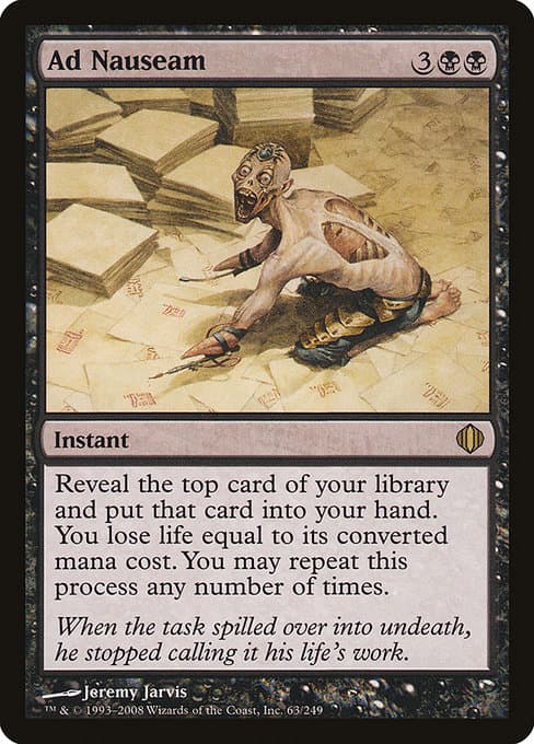 Ad Nauseam from Shards of Alara (Rare)