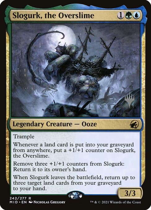 Slogurk, the Overslime from Innistrad: Midnight Hunt Promos (Rare)