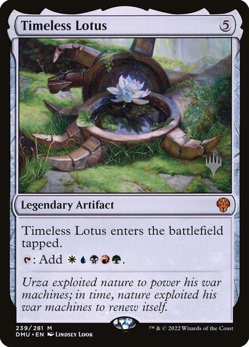 Timeless Lotus from Dominaria United Promos (Mythic)