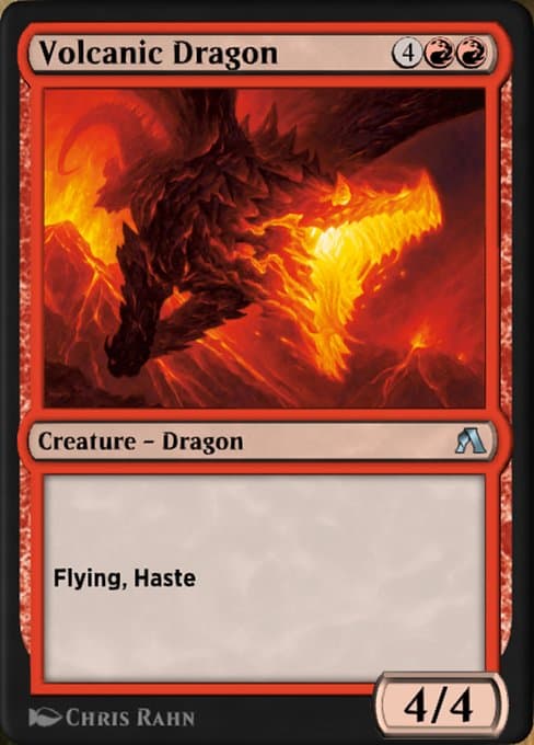 Volcanic Dragon (Uncommon)