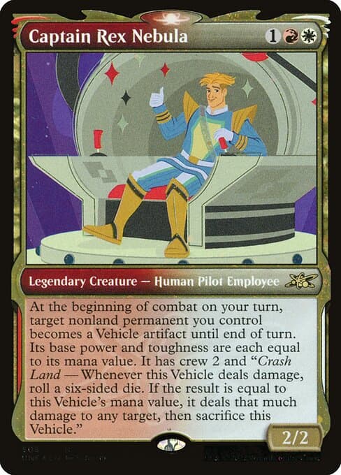 Captain Rex Nebula from Unfinity (Rare)