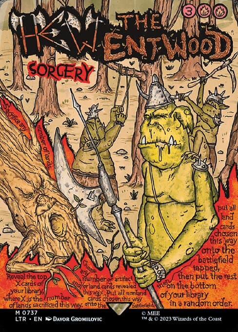 Hew the Entwood from The Lord of the Rings: Tales of Middle-earth (Mythic)