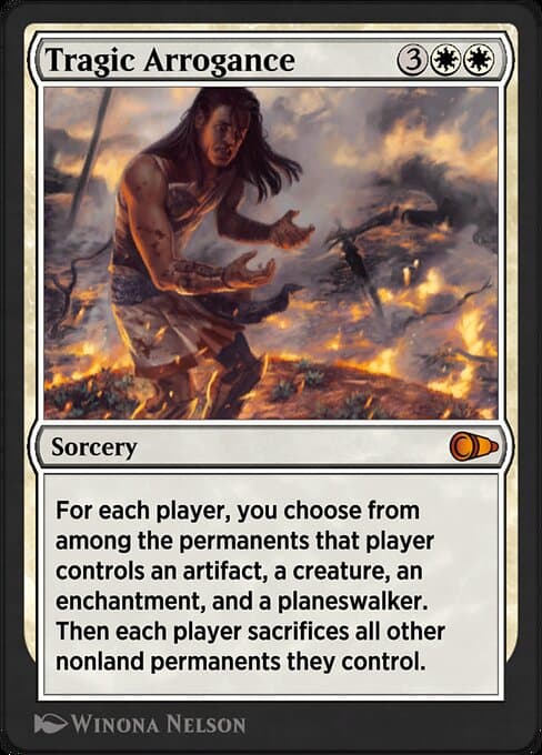 Tragic Arrogance from Pioneer Masters (Mythic)