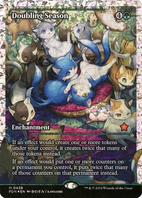 Doubling Season from Foundations (Mythic)