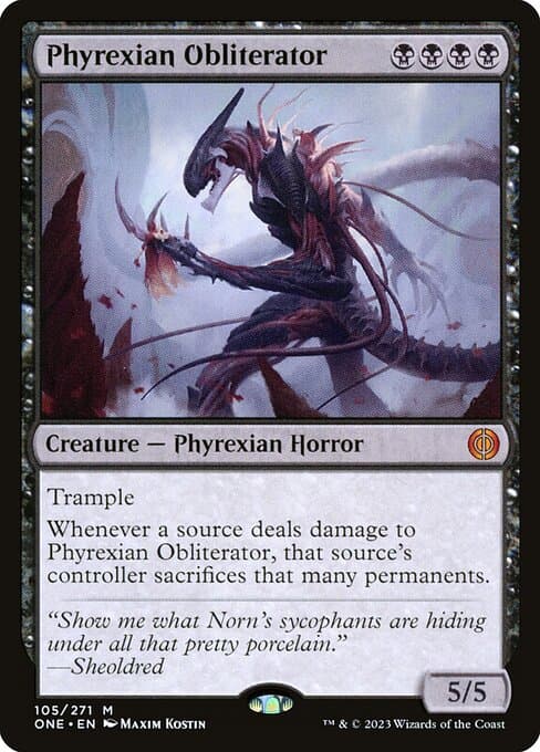 Phyrexian Obliterator from Phyrexia: All Will Be One (Mythic)