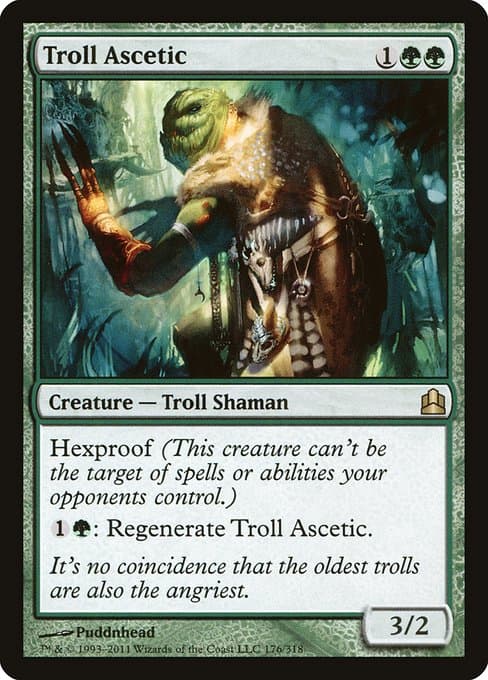 Troll Ascetic from Commander 2011 (Rare)