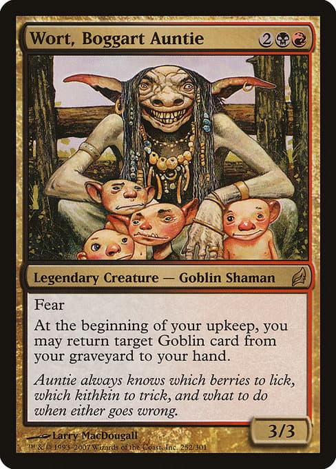 Wort, Boggart Auntie from Lorwyn (Rare)