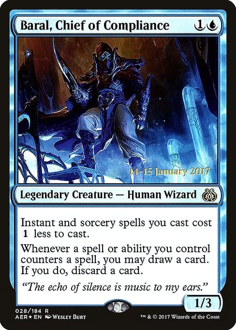 Baral, Chief of Compliance (Rare)