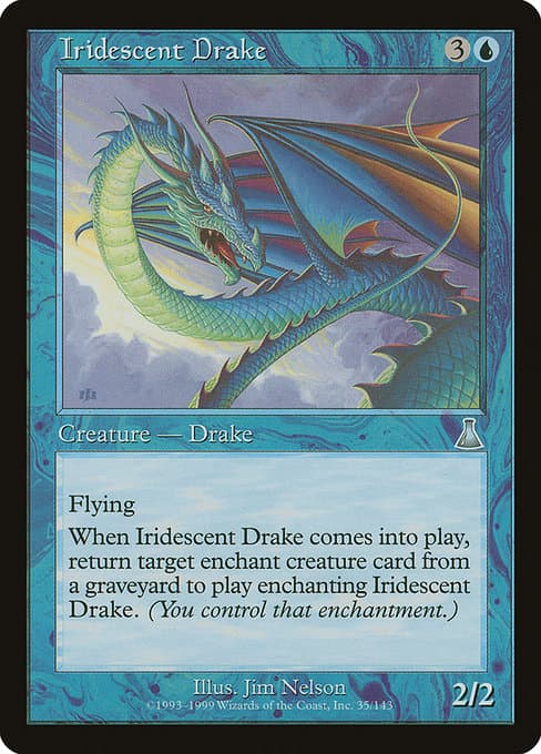 Iridescent Drake from Urza's Destiny (Uncommon)