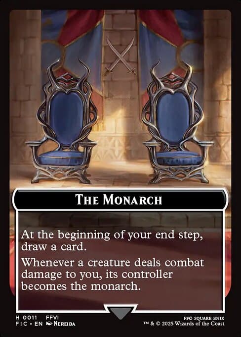 The Monarch from Final Fantasy Commander Tokens (Common)