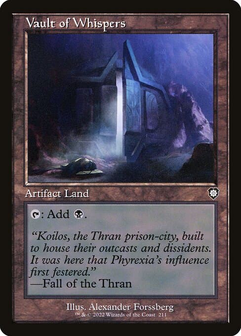 Vault of Whispers from The Brothers' War Commander (Common)