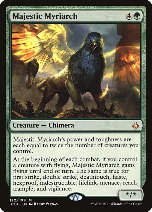 Majestic Myriarch from Hour of Devastation (Mythic)