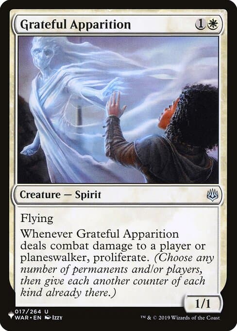 Grateful Apparition from The List (Uncommon)