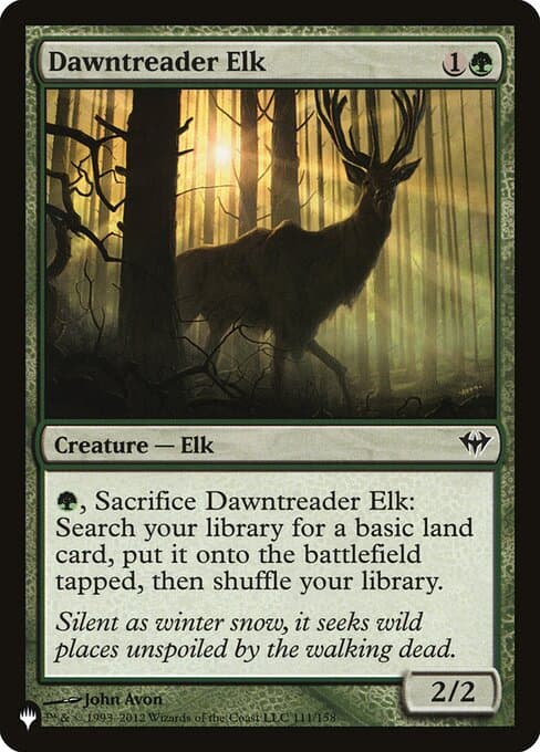 Dawntreader Elk from The List (Common)