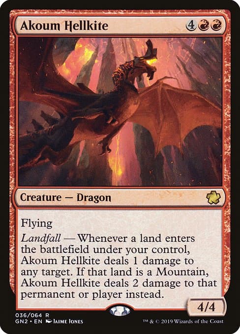 Akoum Hellkite (Rare)