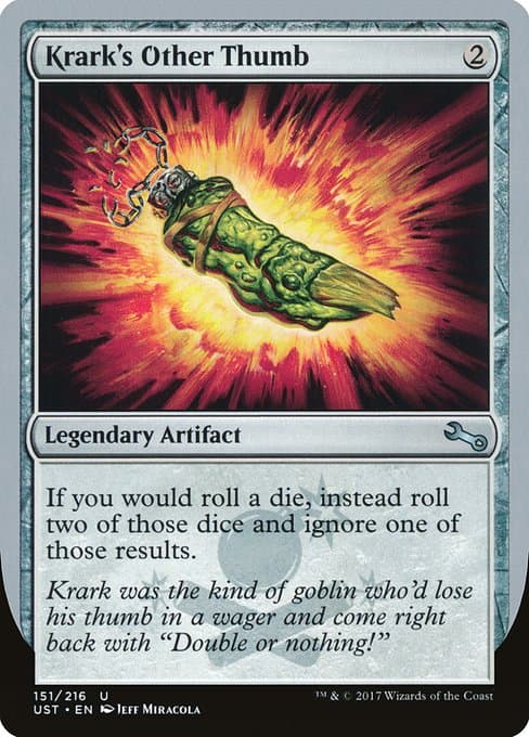 Krark's Other Thumb from Unstable (Uncommon)