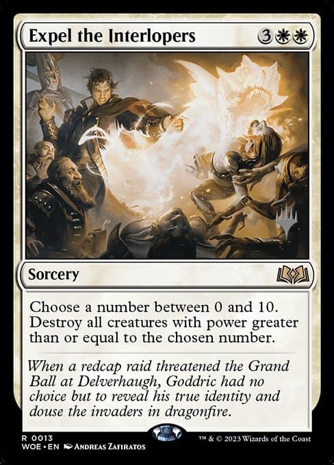 Expel the Interlopers from Wilds of Eldraine Promos (Rare)