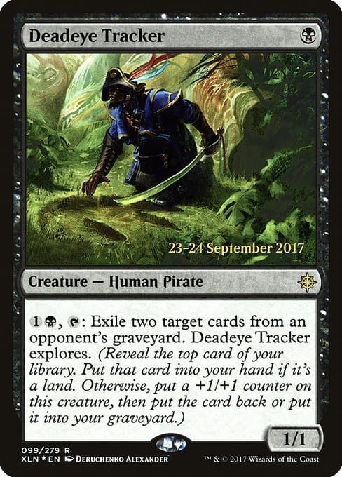 Deadeye Tracker from Ixalan Promos (Rare)