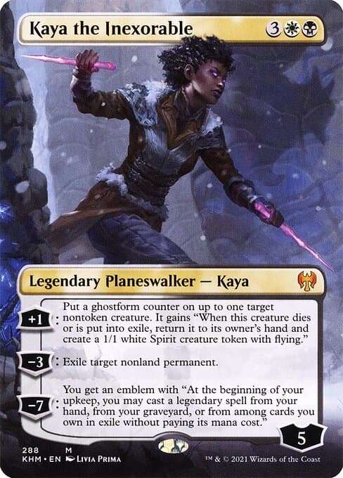 Kaya the Inexorable from Kaldheim (Mythic)